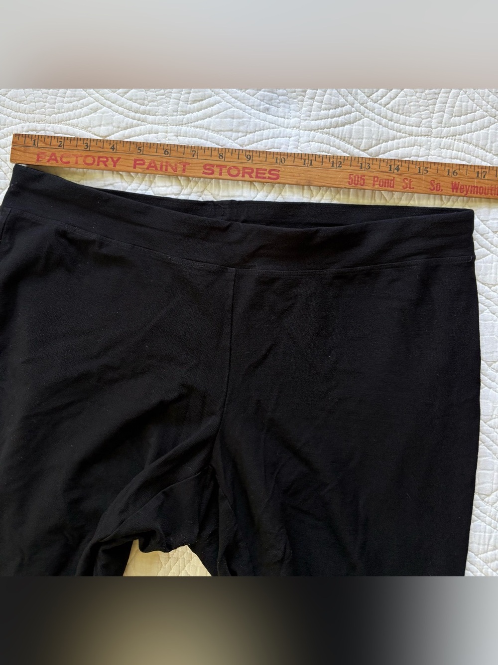 Eileen Fisher Stretch Crepe Ankle Pant Medium - Picture 6 of 9